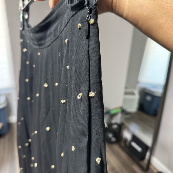 Black cape style lengha without cape - Picture 6 of 10